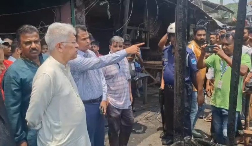 মুন্সীগঞ্জে অগ্নিকাণ্ডে ক্ষতিগ্রস্তদের সহযোগিতার আশ্বাস উপদেষ্টার