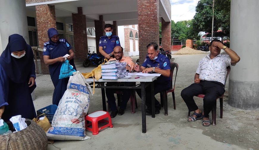 মুন্সীগঞ্জে ১০৫ কেজি গাঁজাসহ ৫৫ লক্ষাধিক টাকার মাদক ধ্বংস