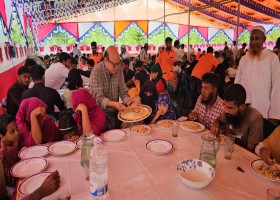 হলদিয়া ইউপি নির্বাচন  সম্ভাব্য চেয়ারম্যান পদপ্রার্থী লীনা পারভীনের শ্বশুর-শাশুড়ির স্মরণে দোয়া মাহফিল